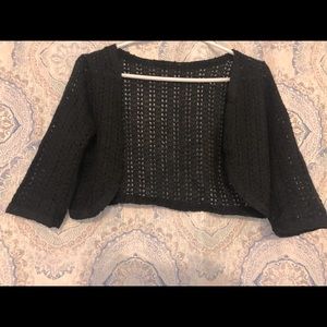 NWT Black 3/4 Sleeves Vest Cardigan - Summertime Wear